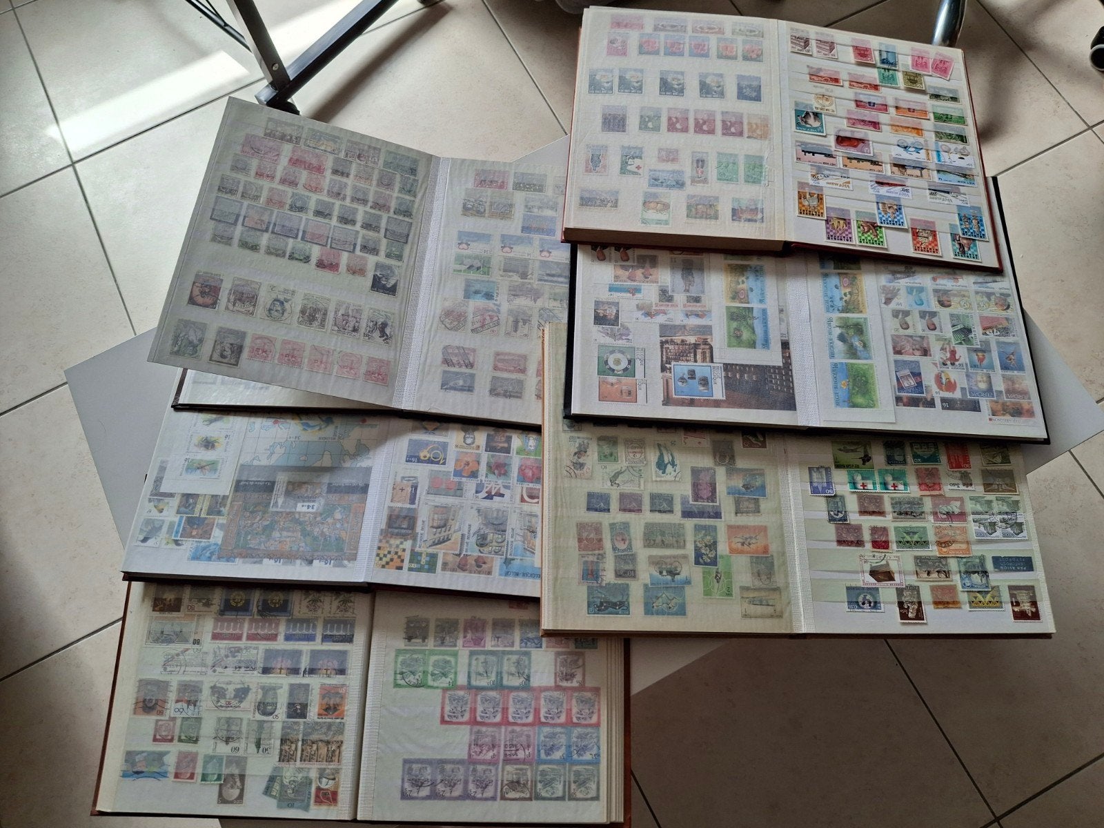 Postzegels boek te koop Aalter, Ophalen