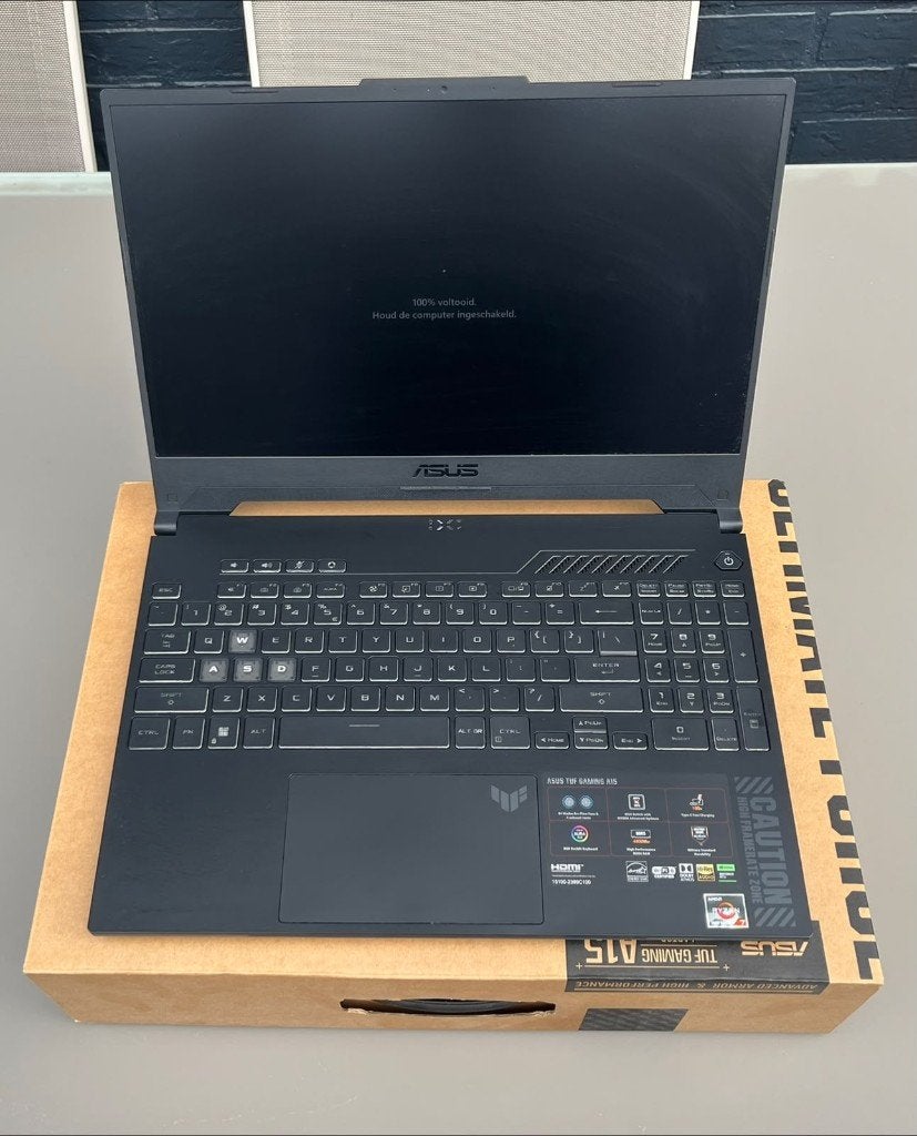 Asus TUF gaming A15, Ryzen 7, Asus, Gaming, SSD