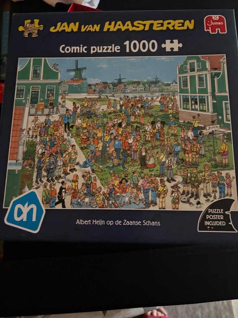 Jan van Haasteren, Ophalen, 500 t/m 1500 stukjes, Nieuw, Legpuzzel