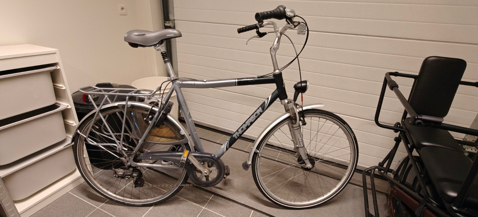 Thompson herenfiets, Ophalen