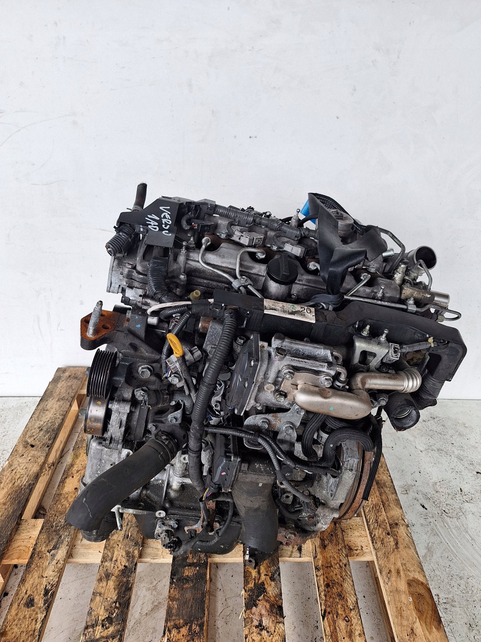 Moteur 1ADFTV Nu RAV COROLLA AURIS TOYOTA AVENSIS VERSO, Verzenden, Gebruikt, Overige automerken