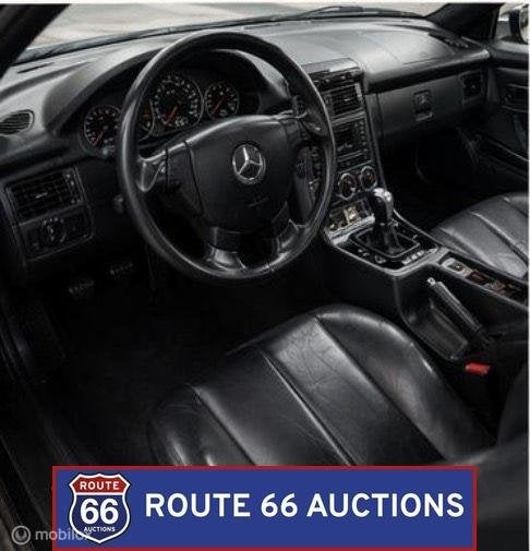 Mercedes-Benz SLK 32 AMG | 1999 | Route 66 Auctions, Autos, Achat, Entreprise, Boîte manuelle, Autre carrosserie