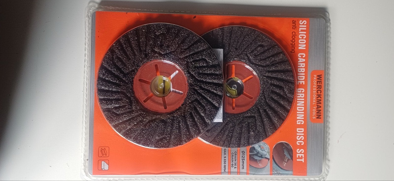 silicon carbide schuurschijven, Ophalen, Nieuw