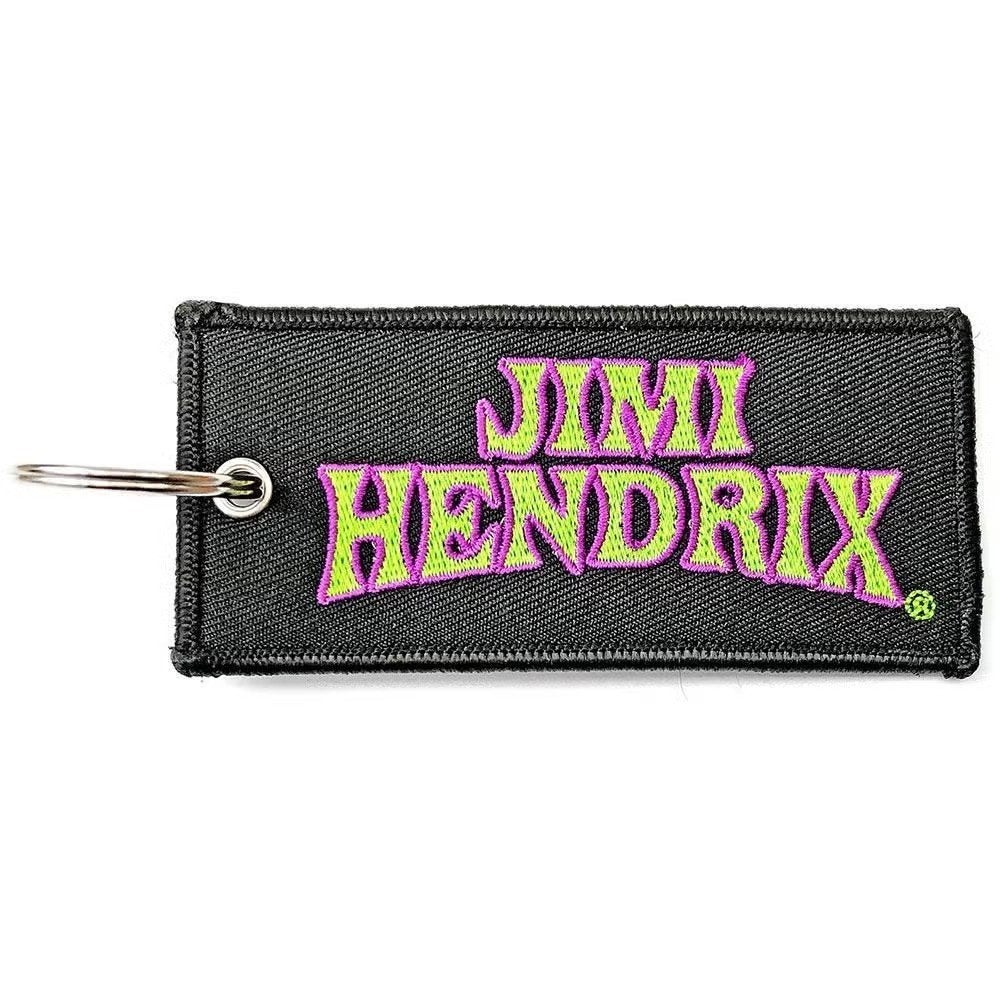 Jimi Hendrix Arched Logo Patch Keychain off. merchandise, Ophalen of Verzenden, Nieuw