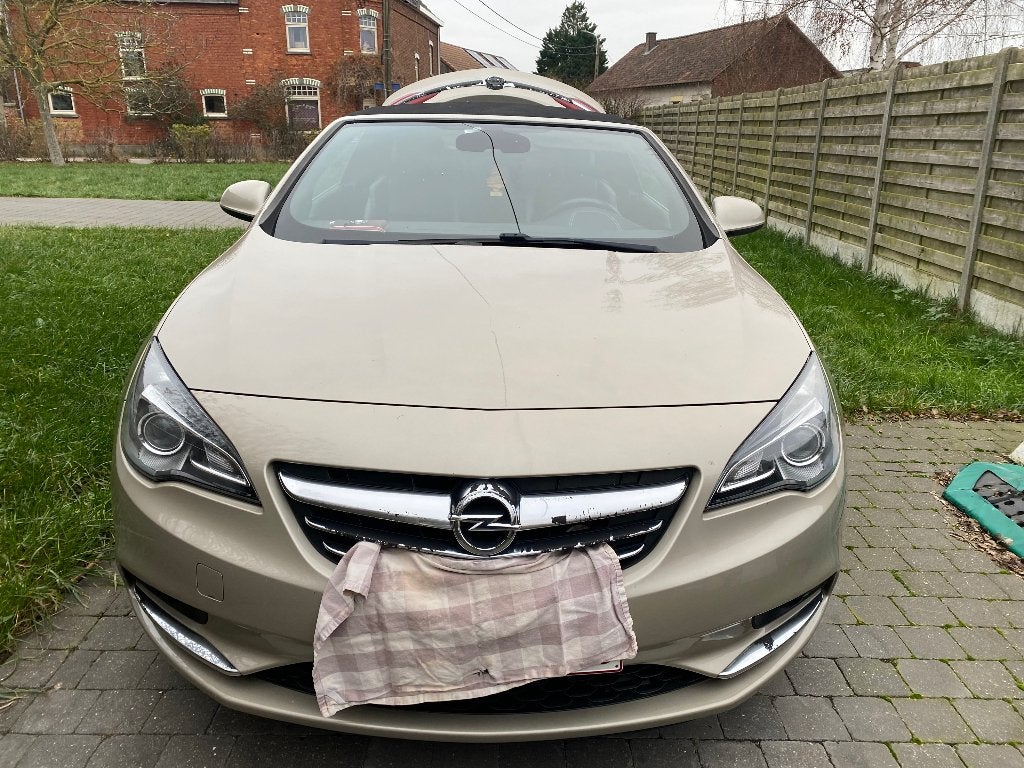 Opel Cascada, Autos, Opel, Cuir, Cabriolet, Boîte manuelle, Noir