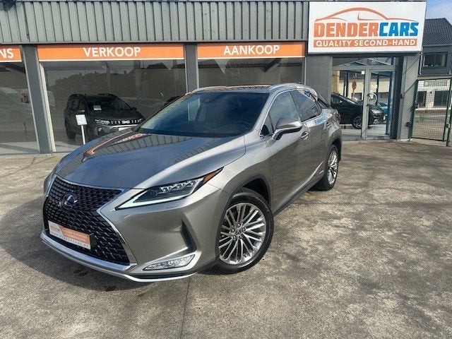 Lexus RX450H, Privilege line,2021,53.961km,Automaat+Garantie, Automaat, Euro 6, Bruin, Hybride Elektrisch/Benzine