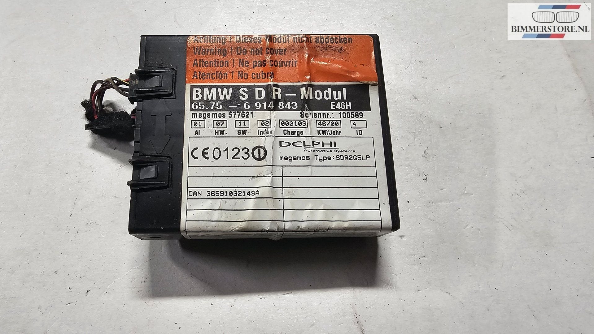 Alarm module DWR BMW 3 serie E46 cabrio 65756914841 6914841, Auto-onderdelen, Gebruikt, -, Ophalen of Verzenden, -