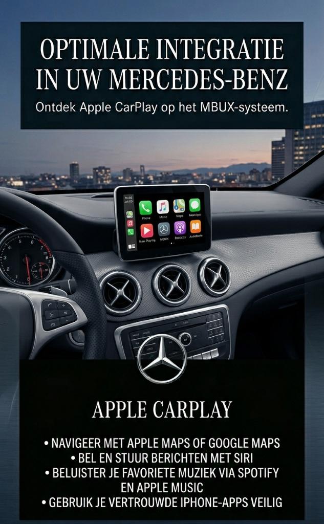 mercedes carplay activatie, Ophalen, Nieuw, Mercedes-Benz
