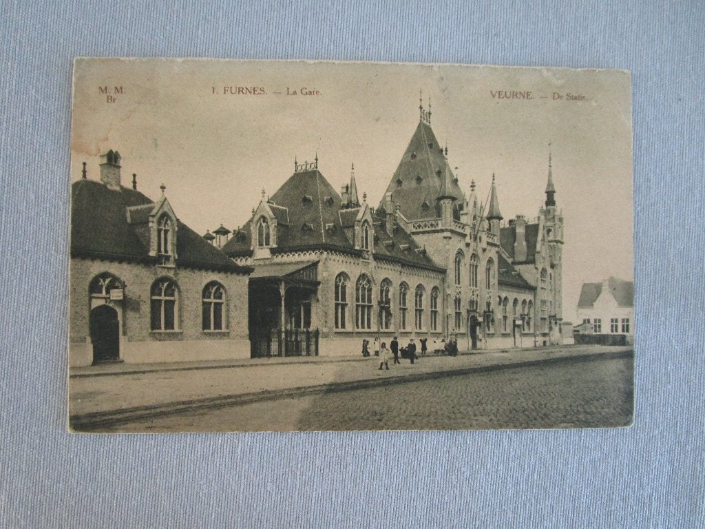 postkaart Veurne/ Furnes, Verzamelen, Ophalen, Gelopen, West-Vlaanderen