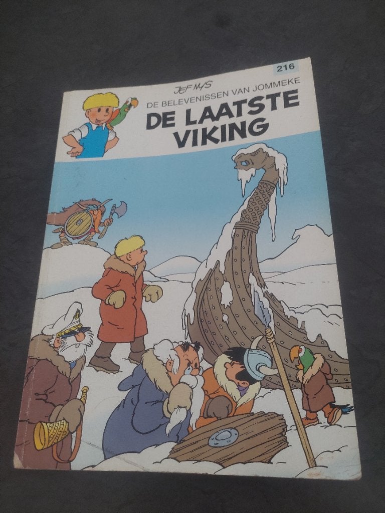 Stripboek jommeke de laatste viking 216, Boeken, Stripverhalen, Eén stripboek, Ophalen, Gelezen