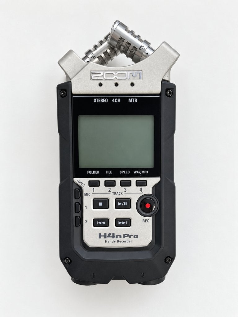 Zoom H4n pro Handy Recorder - draagbare audiorecorder, Ophalen of Verzenden, Zo goed als nieuw, Studiomicrofoon