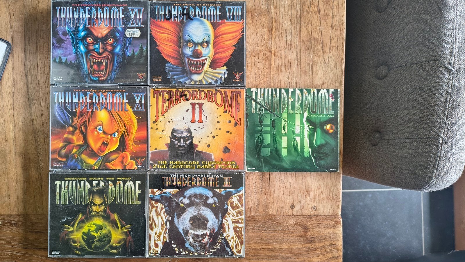 Thunderdome cd's, CD & DVD, Enlèvement ou Envoi