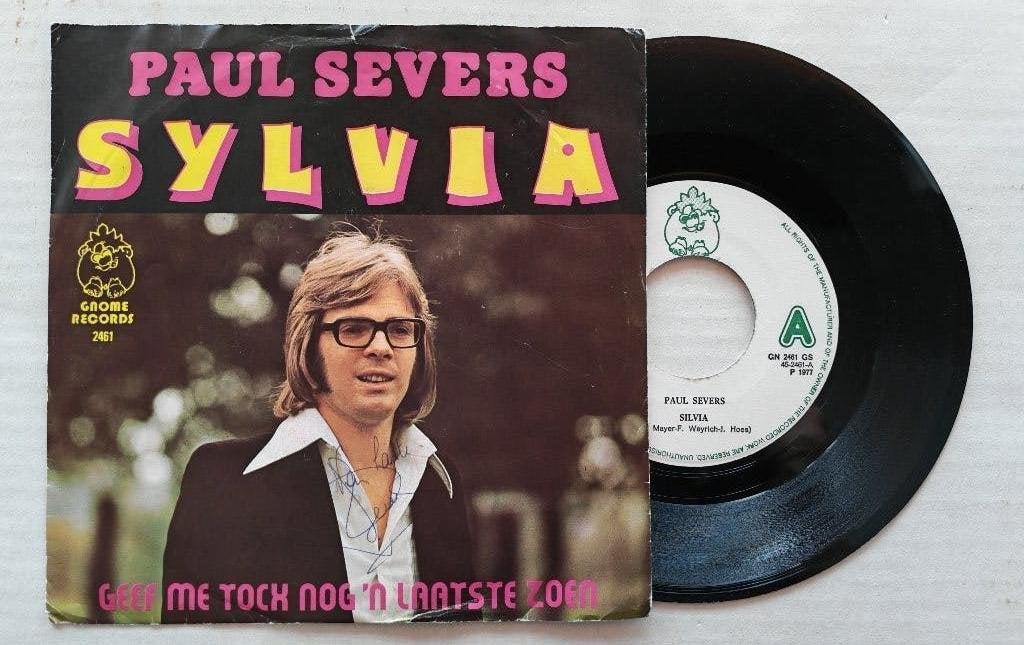 PAUL SEVERS - Sylvia (45t), Enlèvement ou Envoi, Comme neuf, 7 inch, En néerlandais