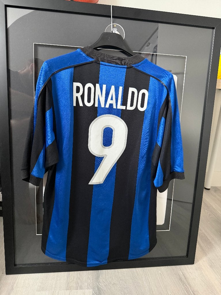 Ronaldo Nazario Inter Milan 2000/2001 shirt!, Sport en Fitness, Voetbal, Maat S, Ophalen of Verzenden, Gebruikt, Shirt