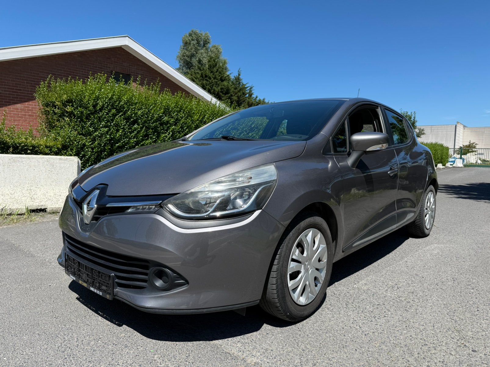 Renault Clio | 1.2 Benzine | Navi | 2015 | 92.000Km| Garanti, Autos, Renault, Entreprise, Entretenue par le concessionnaire, Noir