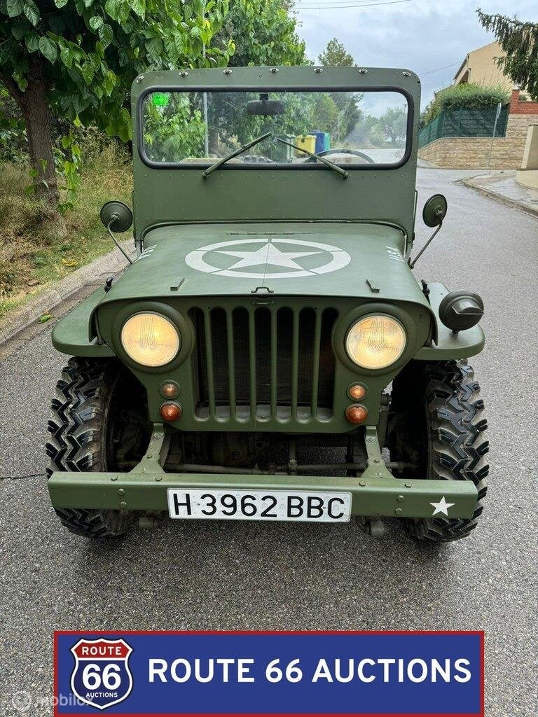Willys Jeep CJ-2A | 1954 | Route 66 Auctions, Autos, Autres marques, Achat, Entreprise, Boîte manuelle