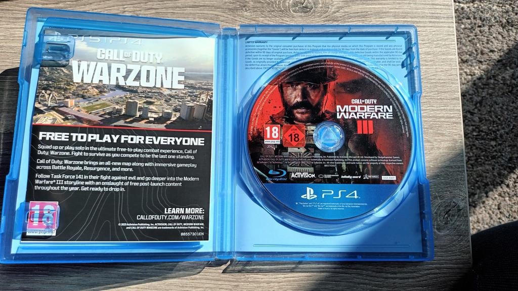 Call of Duty: Modern Warfare III (PS4), Consoles de jeu & Jeux vidéo, Jeux | Sony PlayStation Vita, Enlèvement, Autres genres