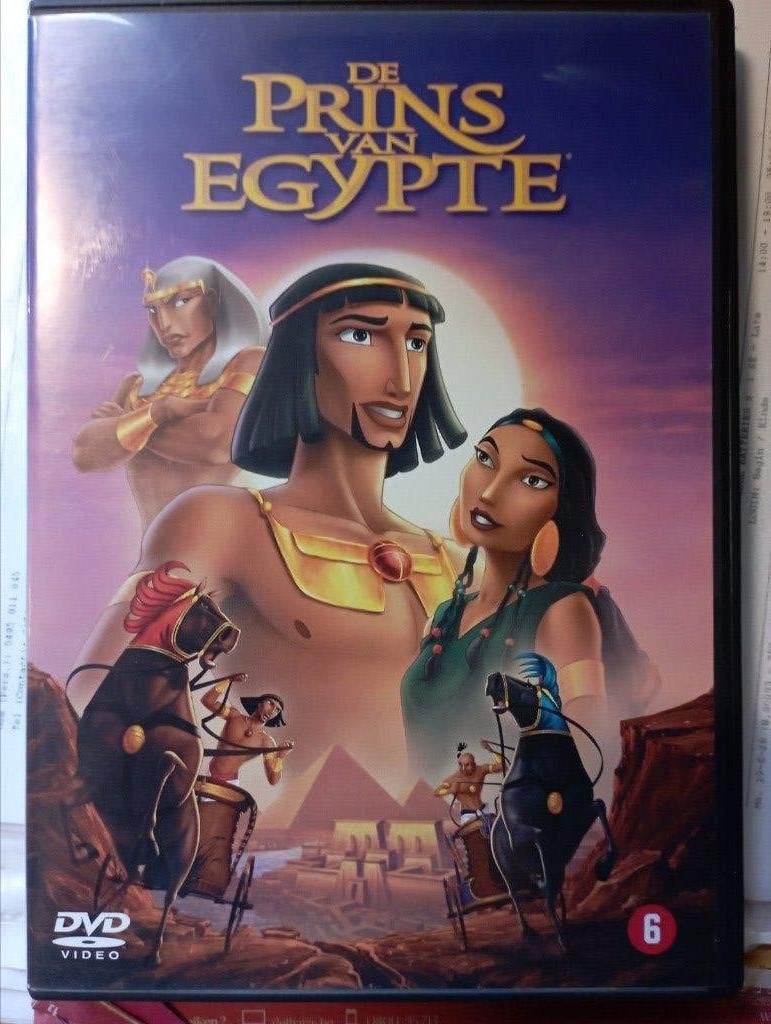 687) De prins van Egypte, Cd's en Dvd's, Dvd's | Tekenfilms en Animatie, Tekenfilm, Ophalen of Verzenden