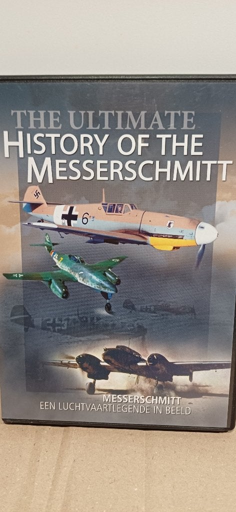 DVD - history of the Messerschmitt - WW2, CD & DVD, Enlèvement ou Envoi, Anglais, Guerre ou Policier, À partir de 12 ans