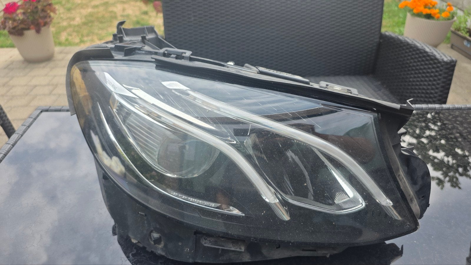 Mercedes Benz E-klasse W213 type LED koplamp rechts, Ophalen, Gebruikt, Mercedes-Benz