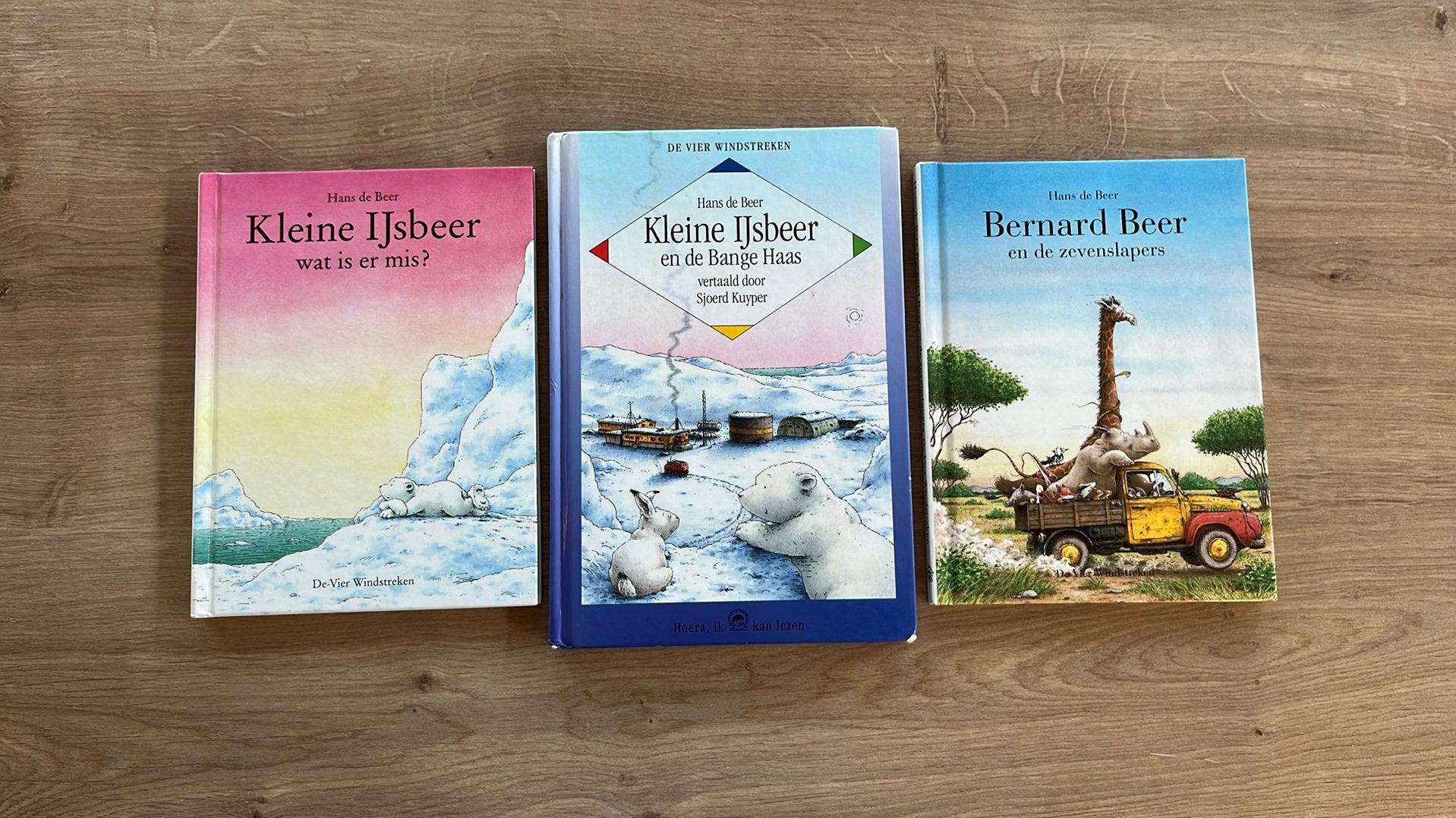 Prentenboek kleine ijsbeer , van Hans de beer, Ophalen of Verzenden, Zo goed als nieuw, Prentenboek