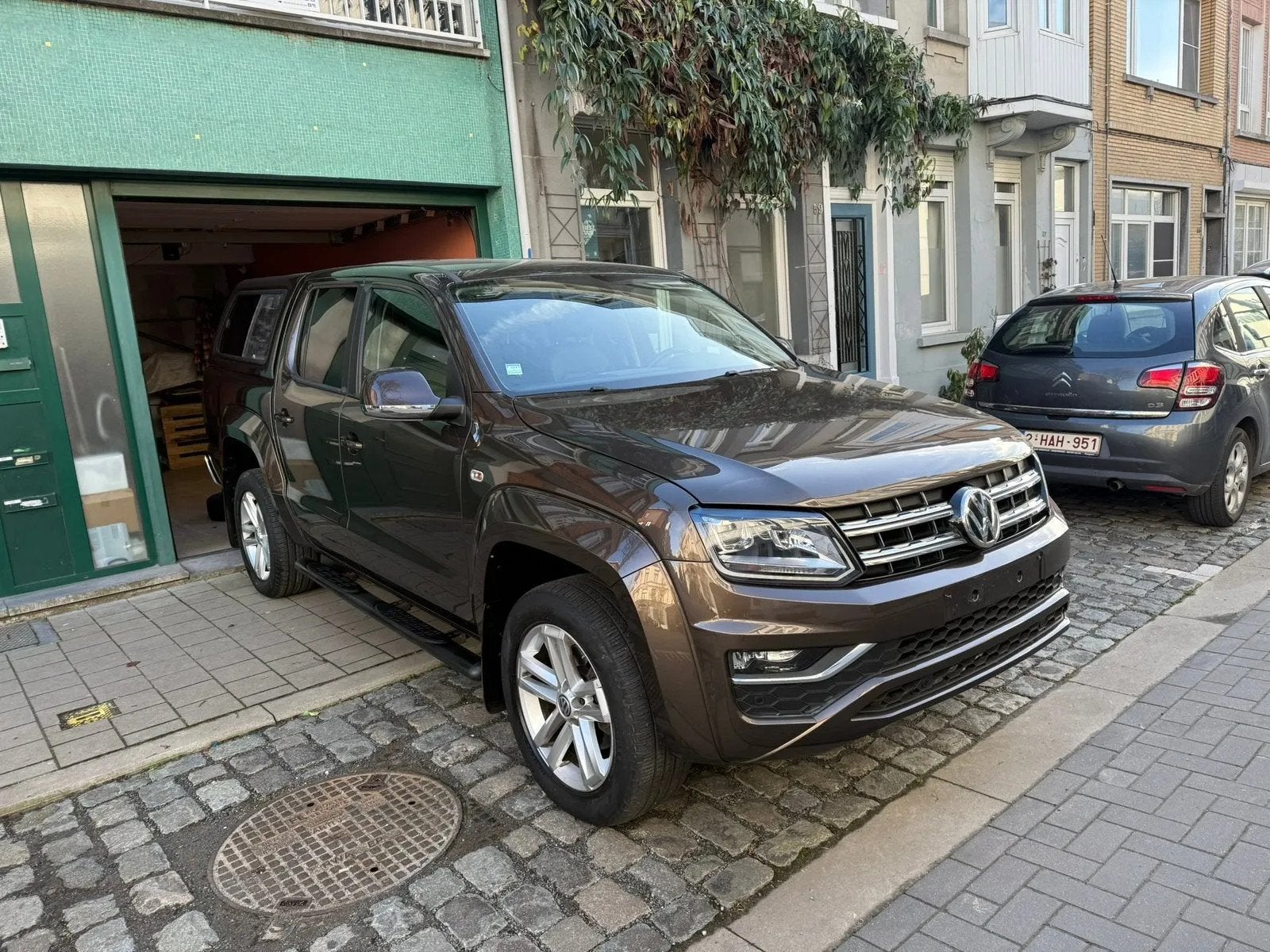 VOLKSWAGEN AMAROK / 3.0 TDI V6 / EURO 6 B / AUTOMATIQUE / PL, Autos, Cuir, Achat, 6 portes, Euro 6