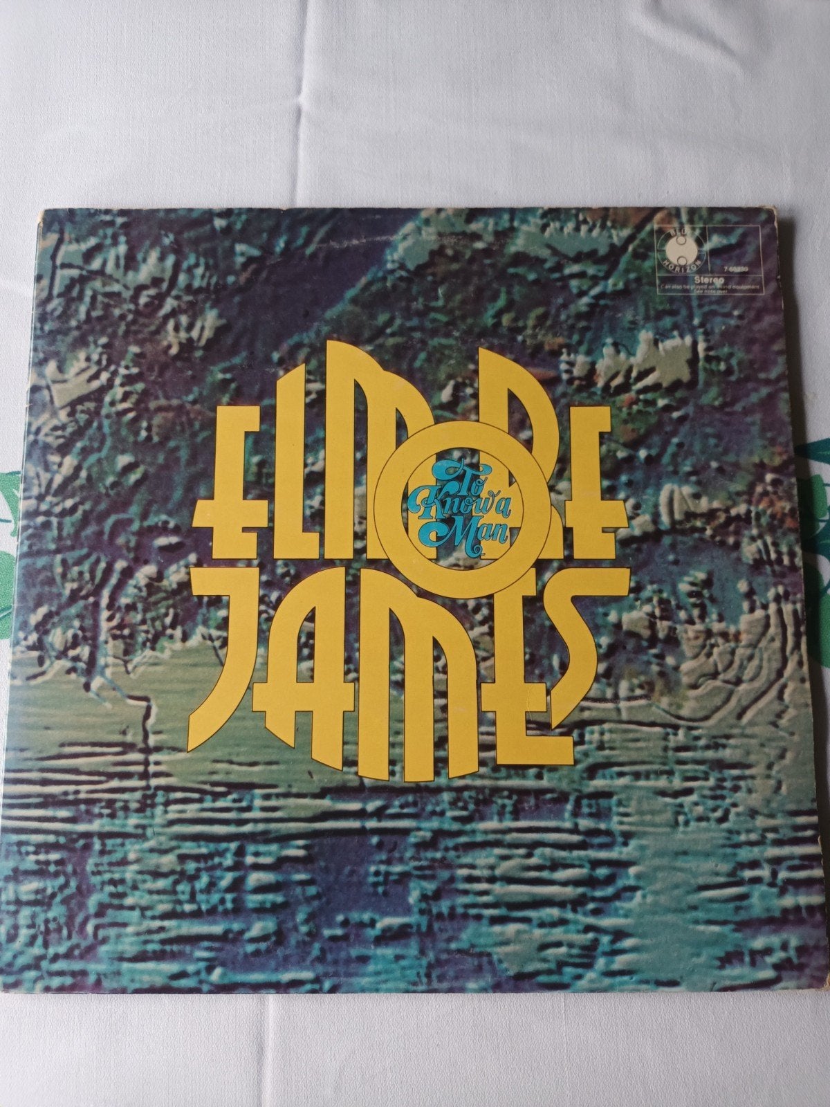 ELMORE JAMES/TO KNOW A MAN 2X VINYL 1969 STEREO BLUE HORIZON, Ophalen, Blues