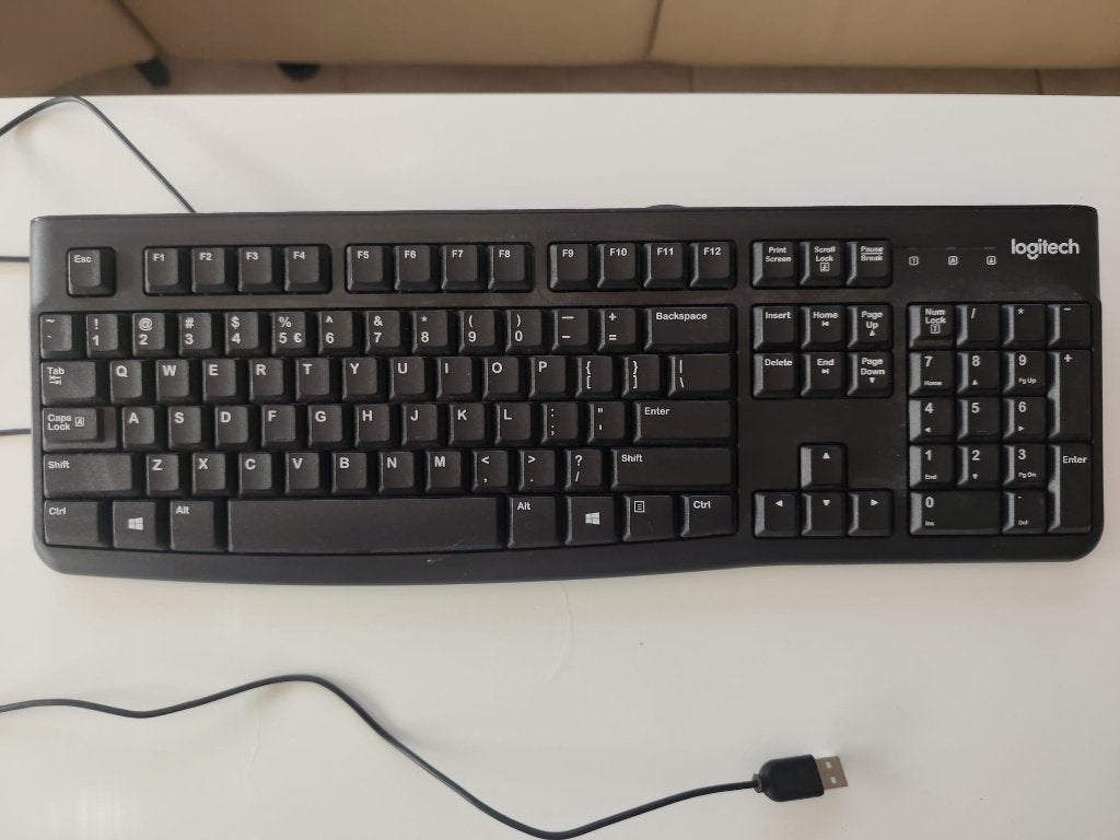 Qwerty toetsenbord, Gebruikt, Logitech, Ophalen of Verzenden, Qwerty