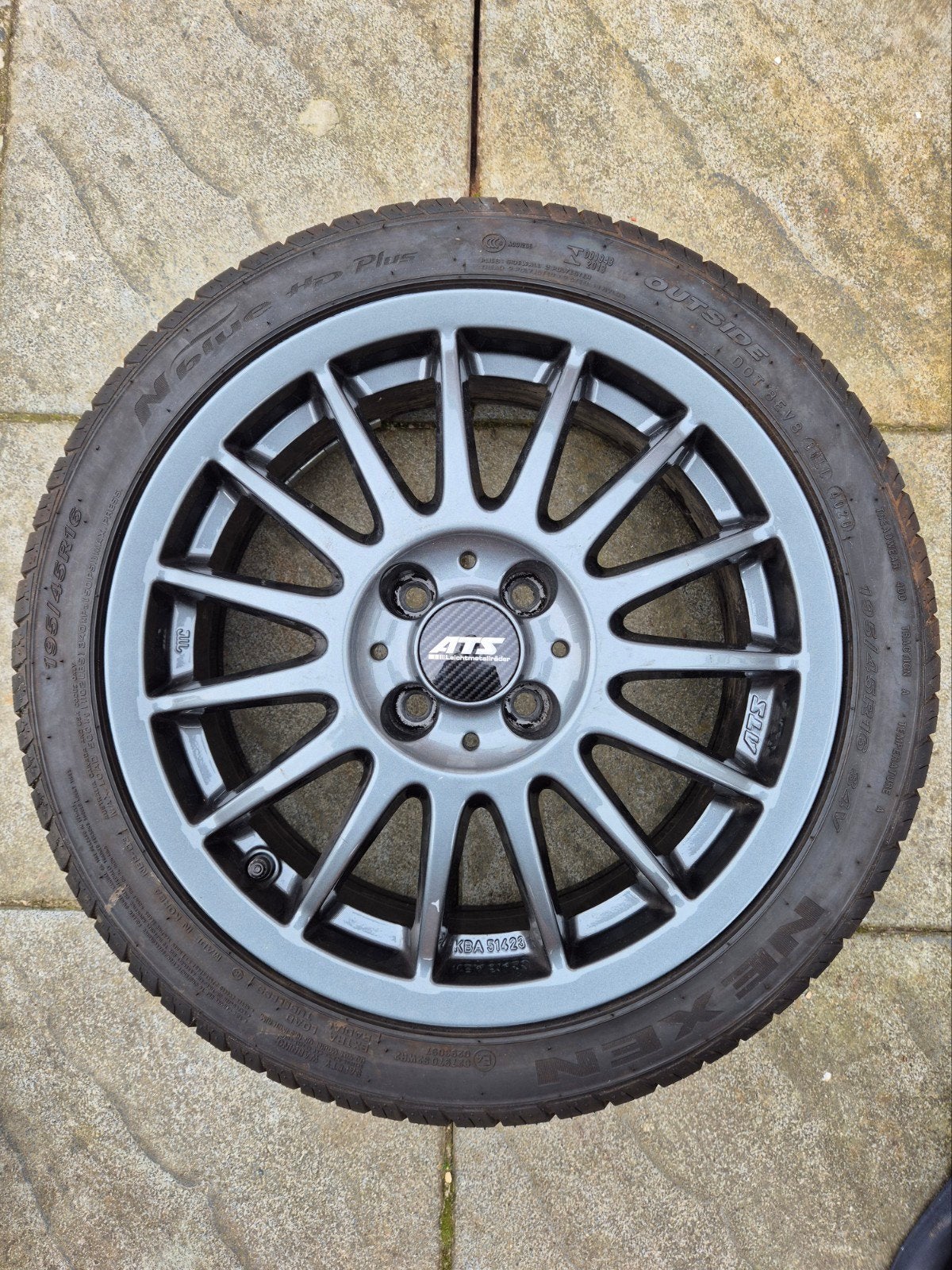 Ats velgen 16" ET35 4100, Auto-onderdelen, Ophalen, Velg(en), 16 inch, 195 mm