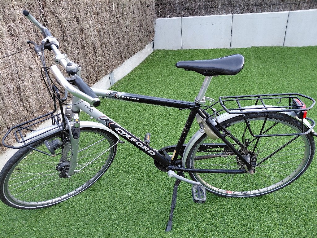 Fiets, Fietsen en Brommers, Gebruikt, Versnellingen, Schijfrem, 65 cm of meer