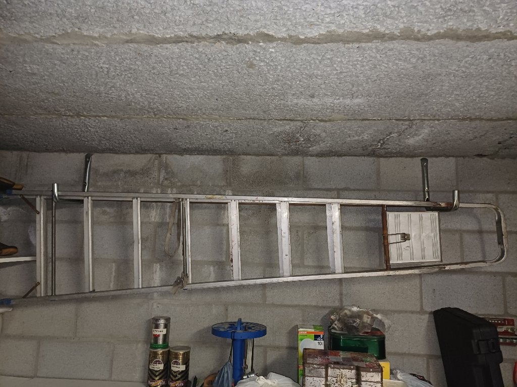 Trapladder, Doe-het-zelf en Bouw, Ophalen, Gebruikt, Ladder, Opvouwbaar of Inschuifbaar