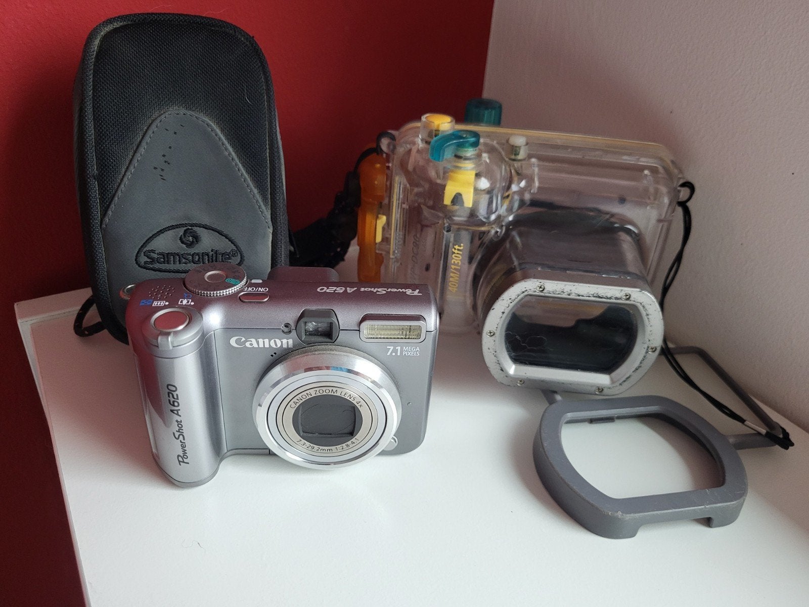 Canon powershot a620 met onderwaterhuis, Enlèvement, Canon, Canon, Appareil photo