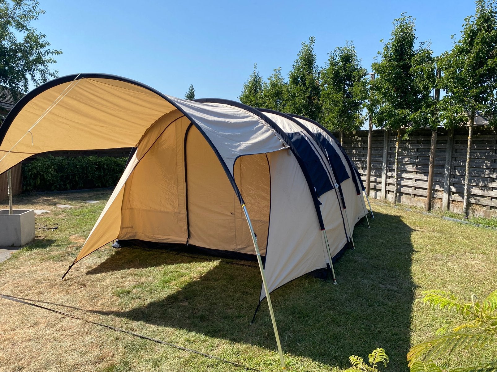 Obelink porto ercole katoen tent 4p, Caravans en Kamperen, Tenten, Ophalen, Zo goed als nieuw