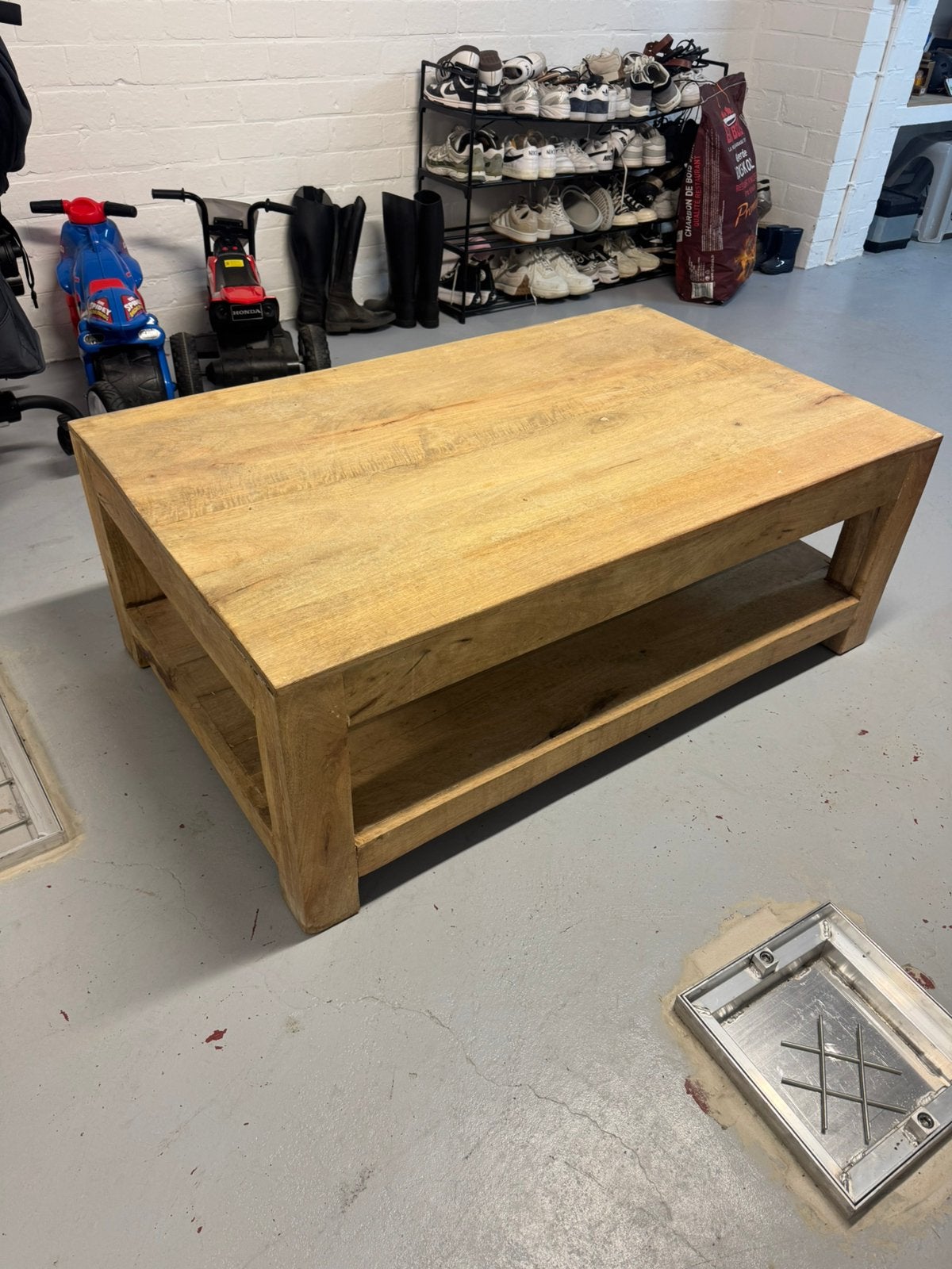 Table basse salon, 100 à 150 cm, Enlèvement, Utilisé, 50 à 100 cm