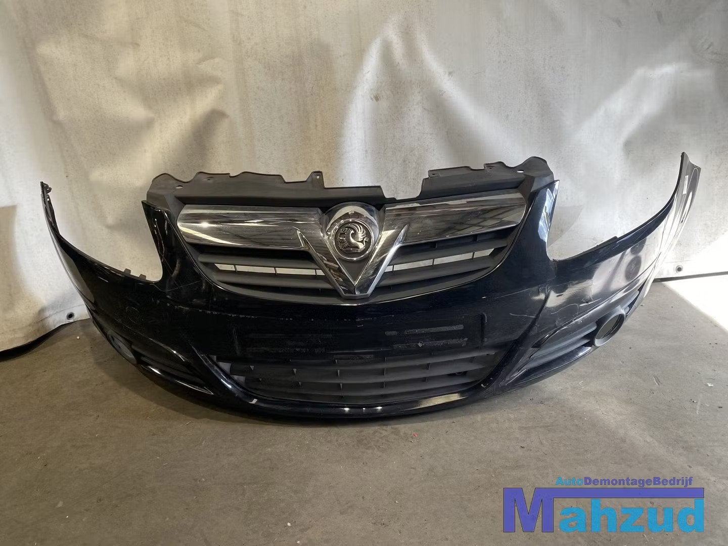 OPEL CORSA D Zwart voorbumper, Pare-chocs, Opel Automobile GmbH, Avant, Opel