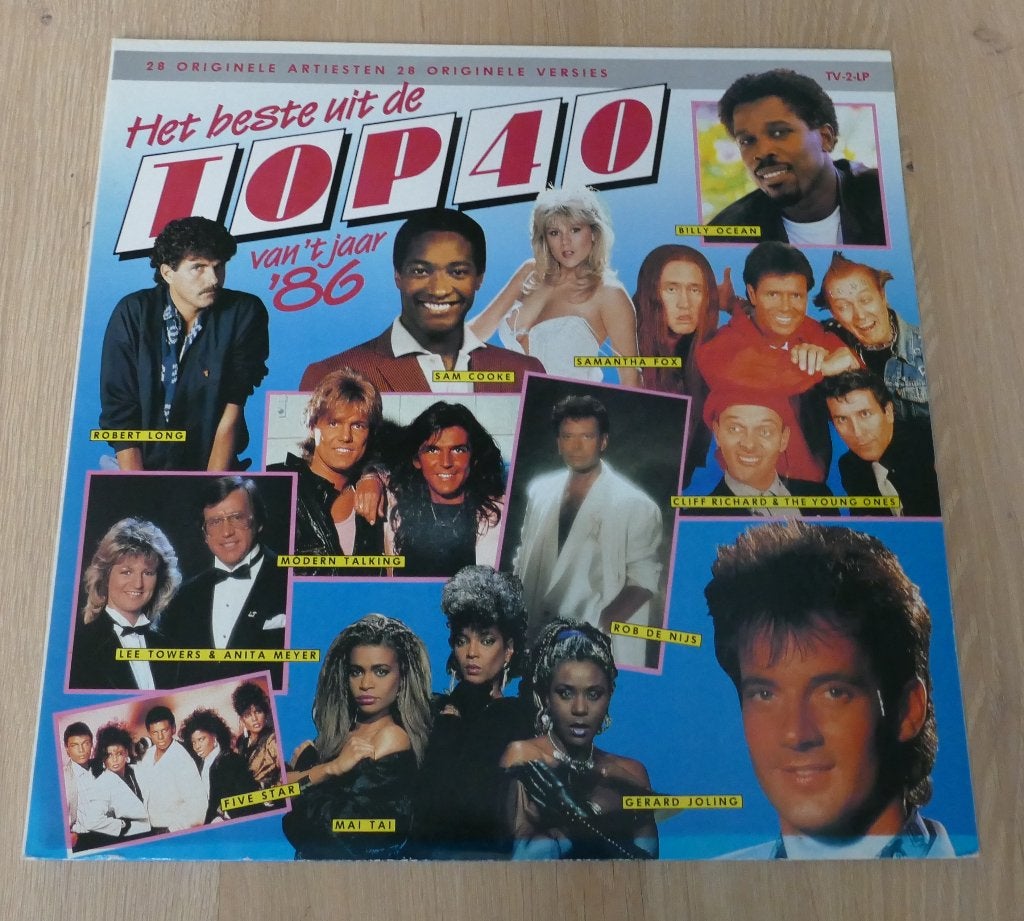 2LP The Beste uit de To 40 van 't jaar '86, CD & DVD, Vinyles | Compilations, 12 pouces, Enlèvement ou Envoi, 1980 - 1989, Comme neuf