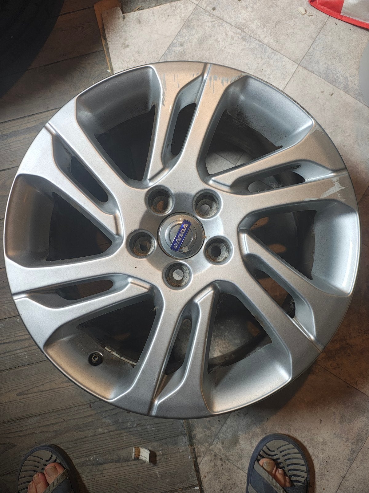 Volvo 17 duims velgen, Auto-onderdelen, Banden en Velgen, Ophalen, 17 inch, Personenwagen, Velg(en)