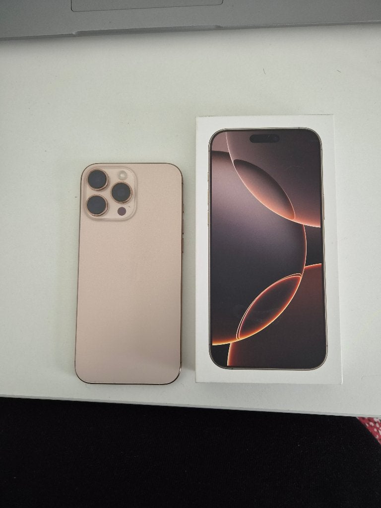 iPhone 16 Pro Max, 256 GB, Enlèvement ou Envoi, Or, IPhone 16