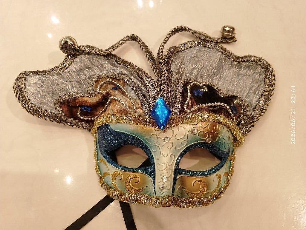 Masque vénitien, cadeaux de fête, Enlèvement ou Envoi, Comme neuf, Costume