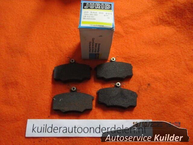 Remblokken  Voorzijde Volvo 340 360 Audi 80 100 Jurid, Auto-onderdelen, -, Nieuw, Ophalen of Verzenden, -