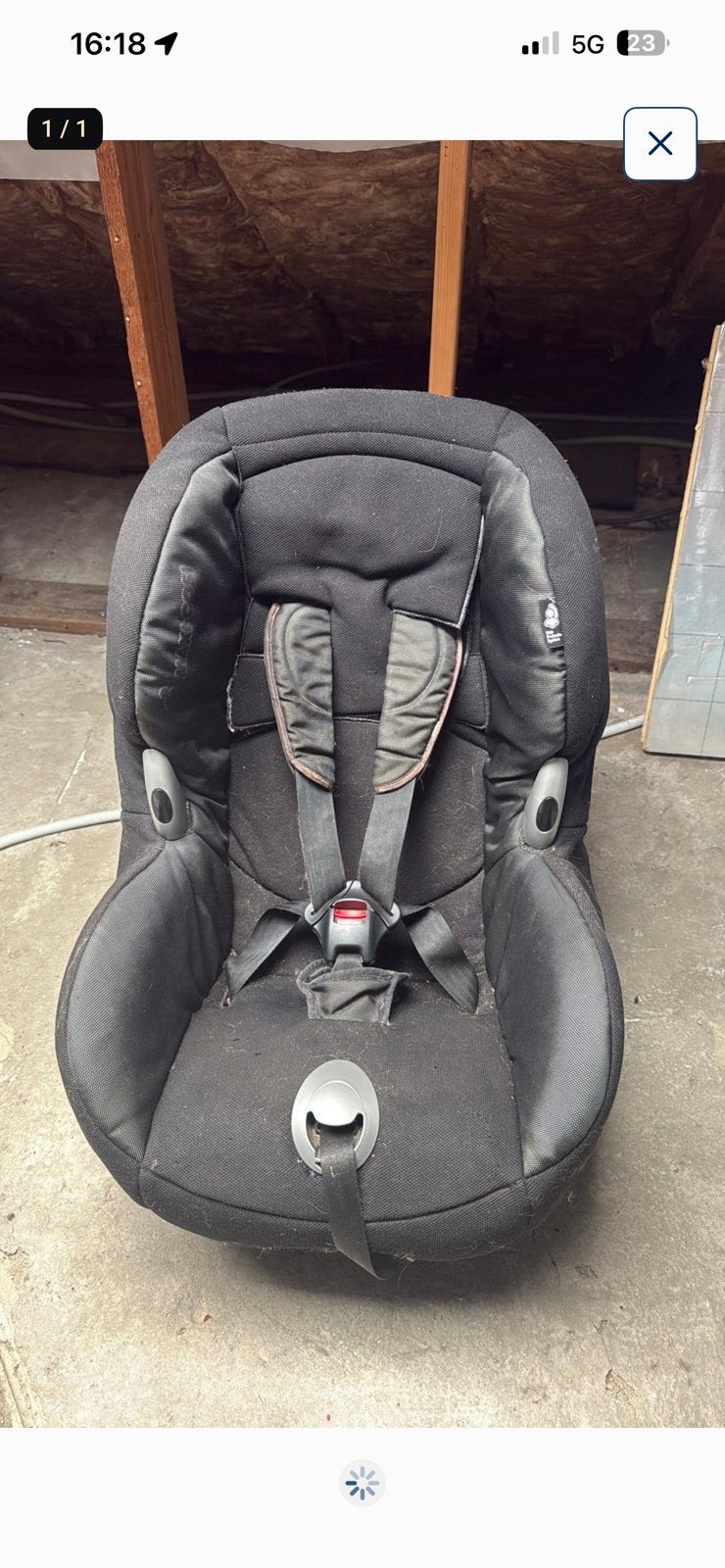Autostoel, Kinderen en Baby's, Ophalen, Zo goed als nieuw, Isofix