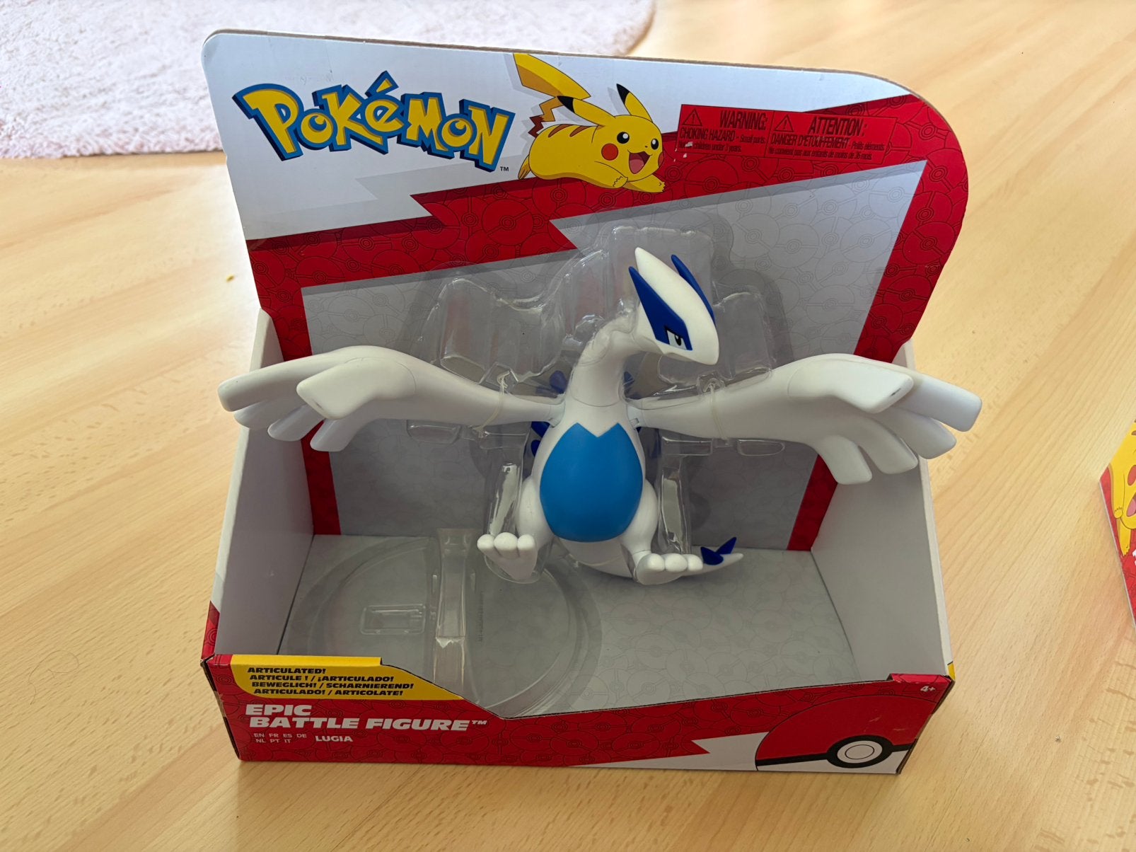 Figurine Pokémon Epic Battle Lugia (30 cm), Enlèvement ou Envoi, Neuf, Autres types, Foil