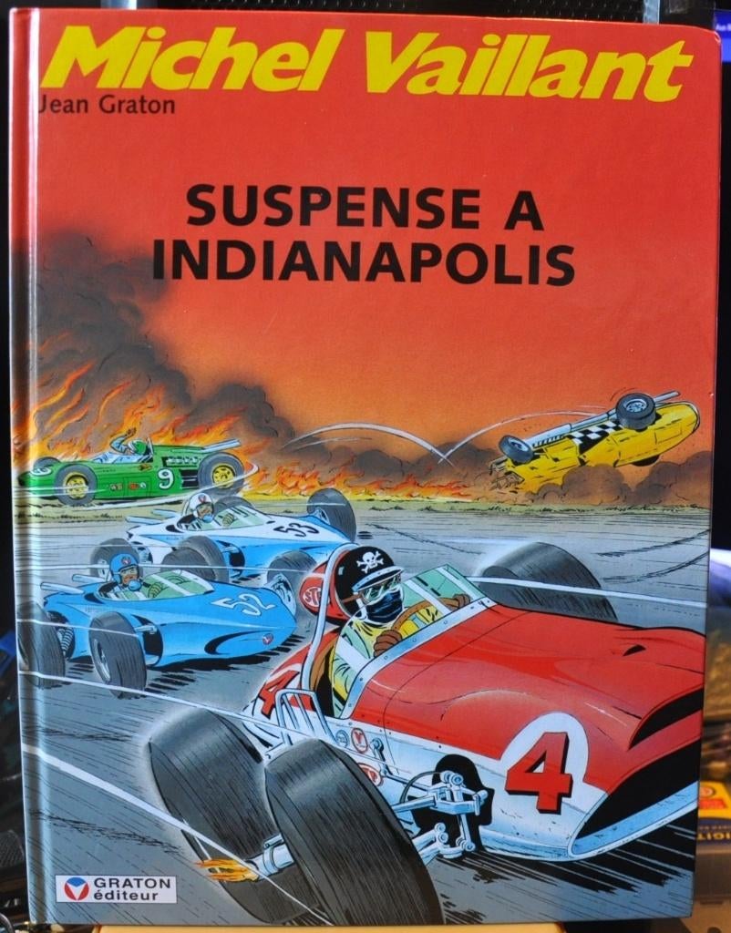 bd michel vaillat suspense a indianapolis (x20120), Ophalen of Verzenden, Gelezen, Jean Graton