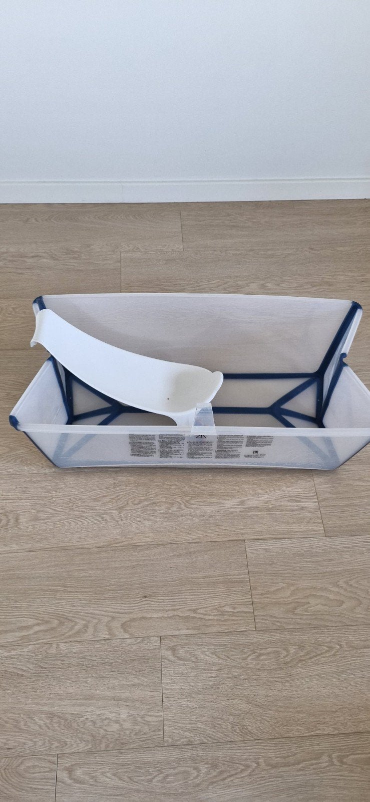 Stokke Flexi opvouwbaar kinderbad met badinzet, Ophalen, Gebruikt, Badje