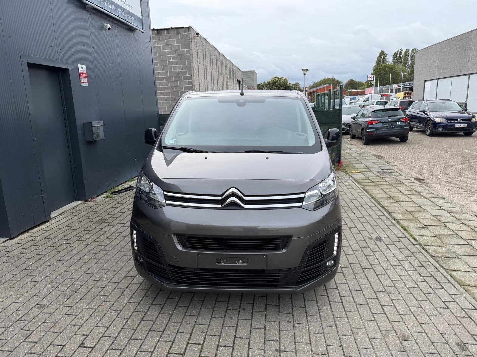 CITROEN JUMPY 2.0HDI DUBBEL CABINE BJ2023 AUTOMAAT 180PK FUL, Autos, Argent ou Gris, Achat, Euro 6, Entreprise