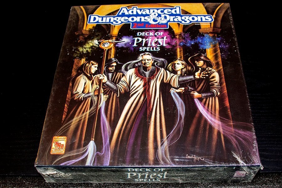 ADD2nd Edition Deck of Priest Spells (Sealed Box) TSR 1992, Enlèvement ou Envoi, Comme neuf, Autres types, Accessoires