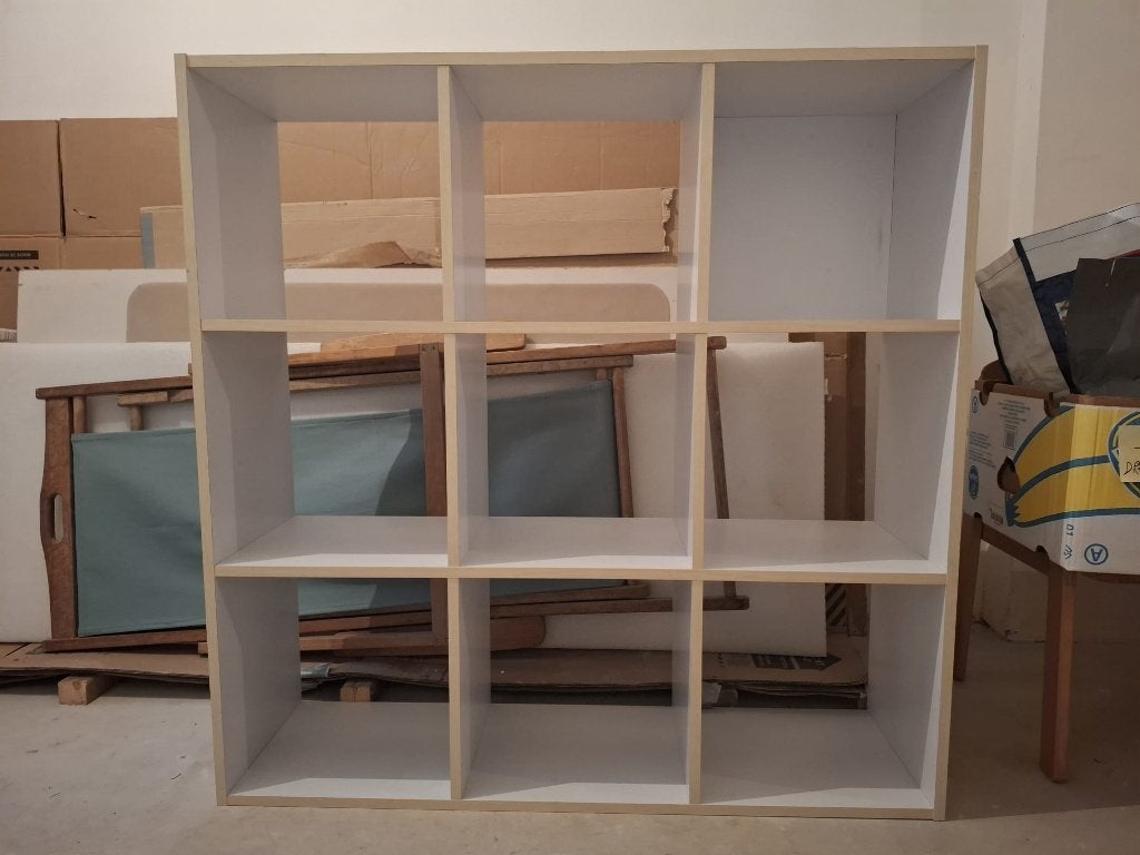 moduleerbare boekenkast (4 elementen), Huis en Inrichting, Kasten | Boekenkasten, Ophalen, 100 tot 150 cm, 100 tot 150 cm, Zo goed als nieuw