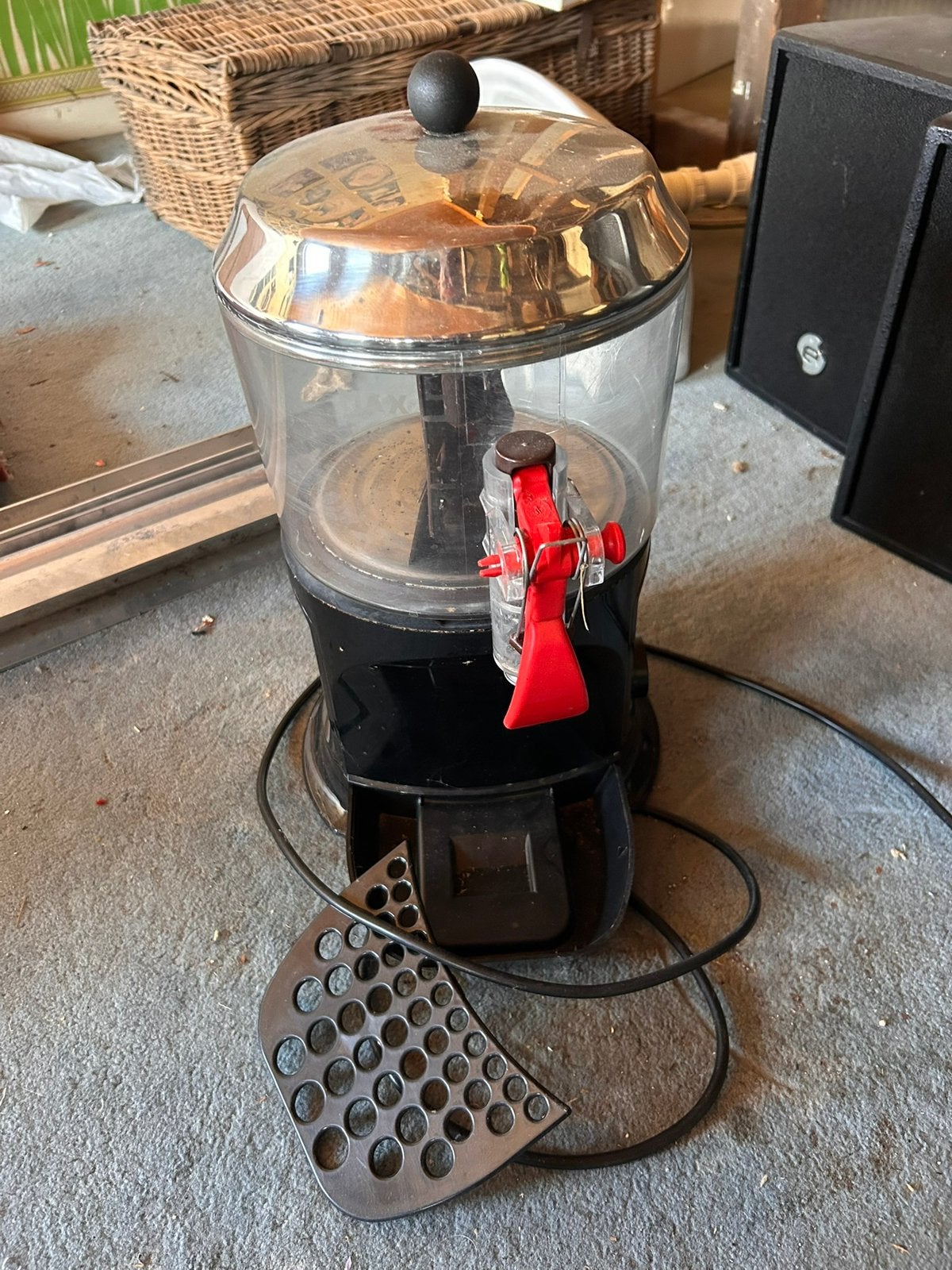 Chocomelk verwarmer cecemel, Ophalen, Gebruikt