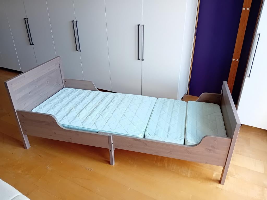 Meegroei bed, Ophalen