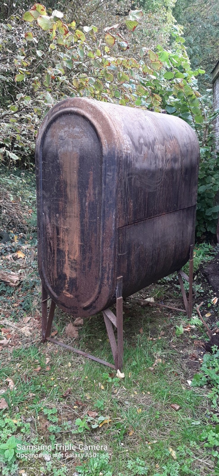 réservoir en métal lourd, Enlèvement, Utilisé, Métal